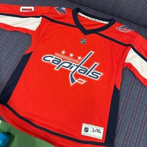 Washington Capitals Youth Hockey Jersey